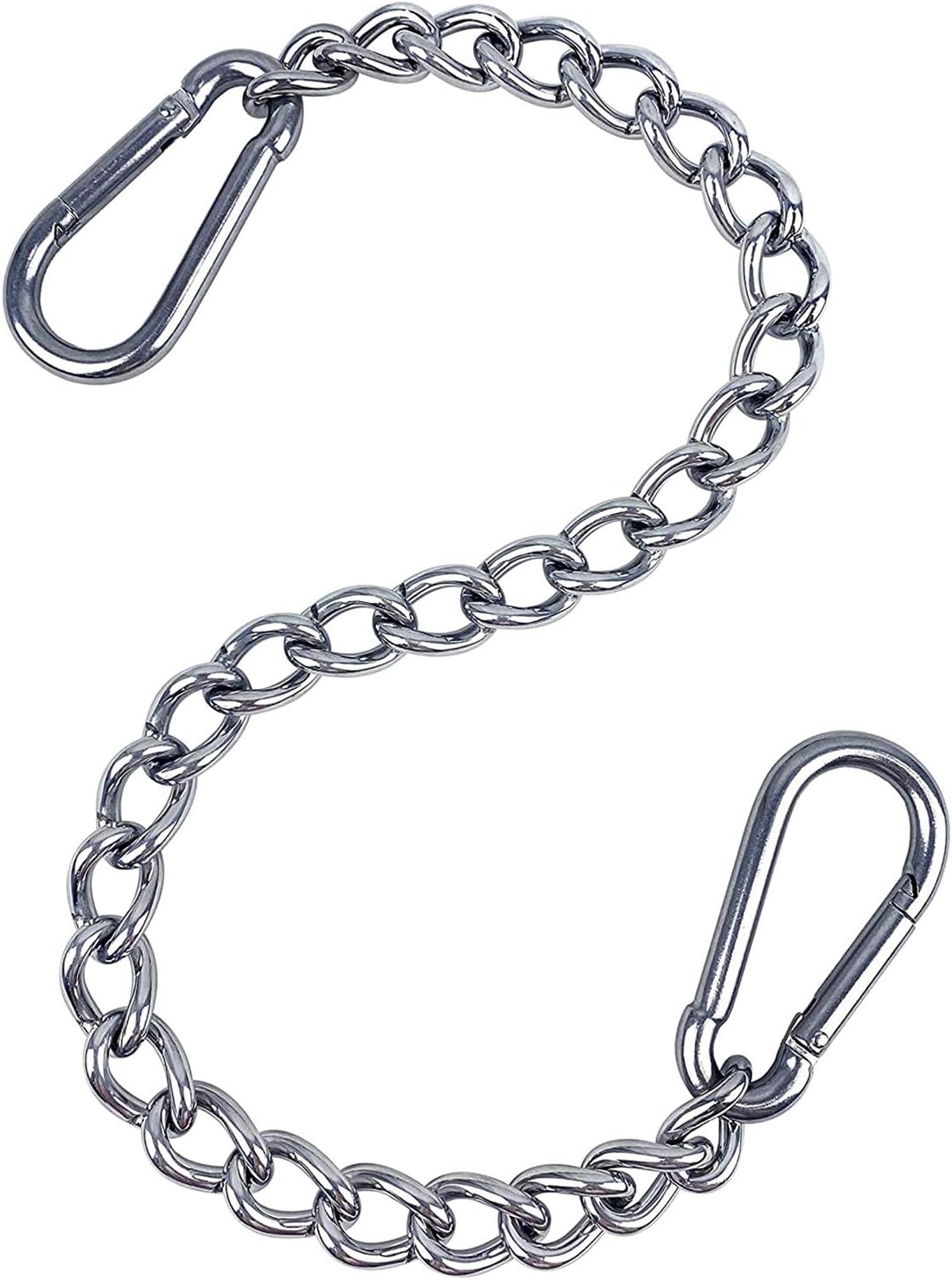 Cadena silla colgante acero inox 660lb para hamaca y saco