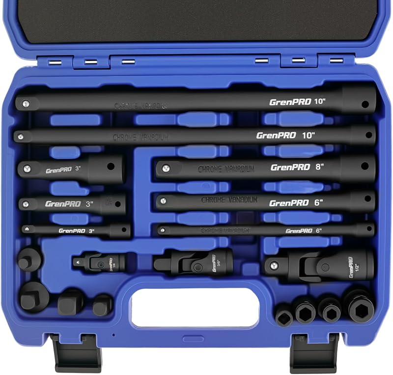 Set extensión enchufe impacto 19 pzas 50BV30