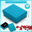 36 Cajas Regalo Cartón Joyas Almacenamiento 3.5x2.8" Índigo