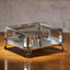 Caja organizadora cristal vintage para anillos y recuerdos
