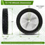 Ruedas 10" universales para cortacésped carretilla 2 Uds