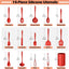 Set 15 Pzas Utensilios Cocina Silicona Soporte