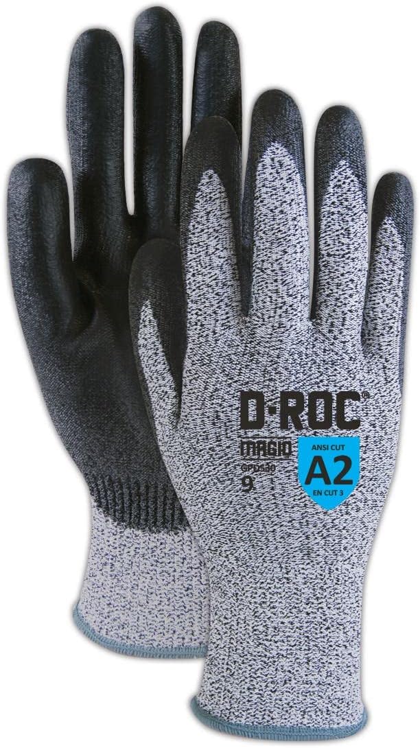 Guantes D-ROC ANSI A2 Poliuretano Talla 10/XL