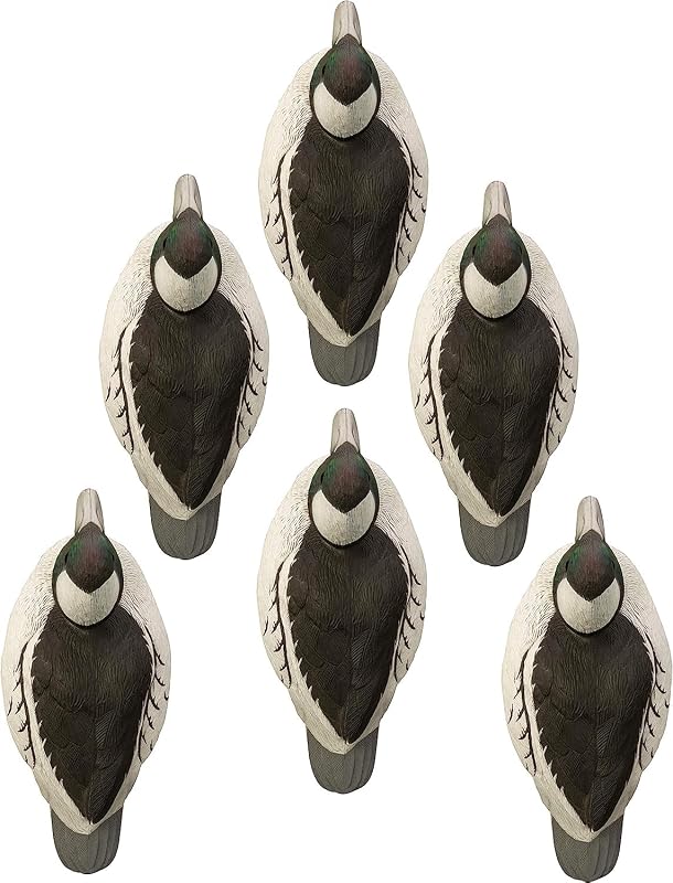 Señuelos pato Bufflehead rellenos espuma