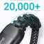 Pack 2 Cables USB 3.0 Trenzado Resistentes Tipo A Macho a Hembra