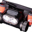 Antorcha cabeza profesional recargable color negro ligera