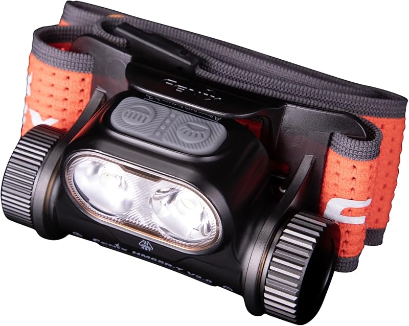 Antorcha cabeza profesional recargable color negro ligera