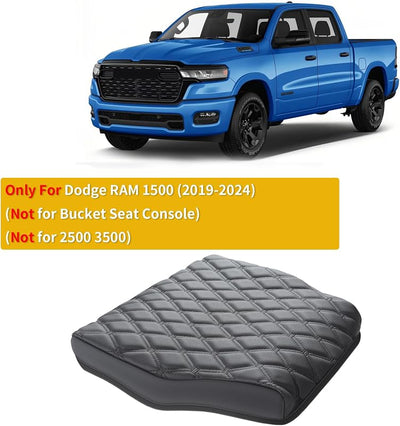 Funda consola Dodge RAM 1500 19-24 cuero sintético negro