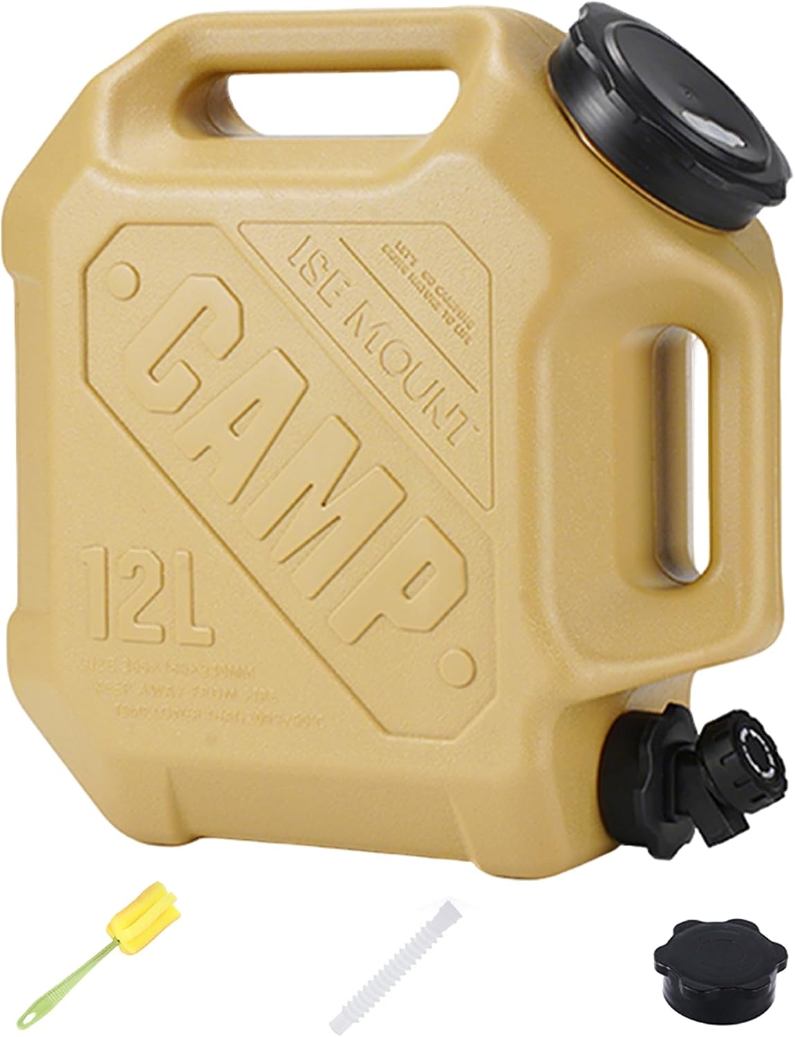 Jarra agua 3.2gal grifo sin BPA para camping emergencias
