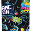 Canasta almacenamiento juegos infantiles plegable 36x45cm negro