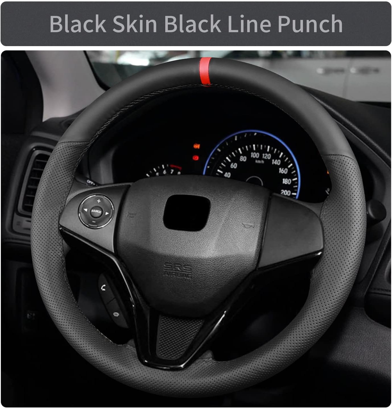 Funda volante 15" cuero microfibra antiderrap