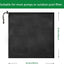 Bolsa filtro bomba estanque 12.2x15.9pulg malla negra