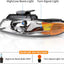 Conjunto faros delanteros comp Dodge Caravan 96-99