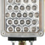 Luz LED Pearl 2 Caras Amber/Clear para Conductor
