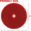 Reflectores delanteros rojos 3" con S para remolque