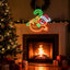 Letrero neón Led decoración navidad jengibre caramelo
