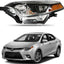 Set faros delanteros Toyota Corolla 14-16 lado izquierdo