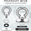 12 Accesorios Montaje Kayak Acero Inox Riel Cuerda Elástica