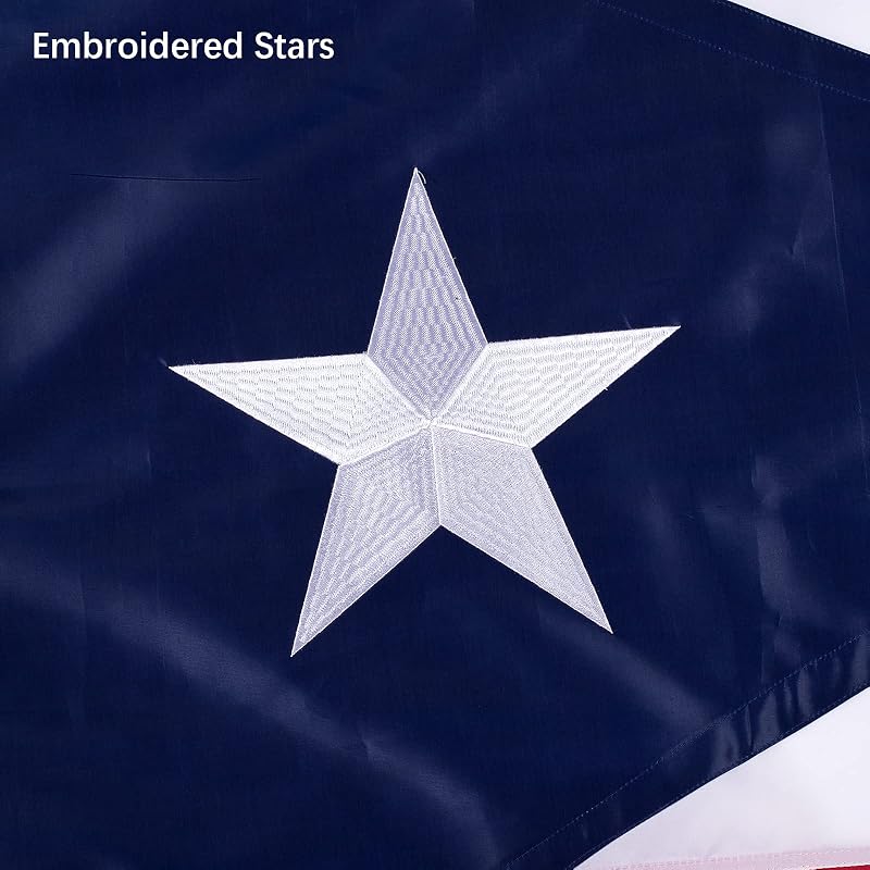 Bandera Puerto Rico 3x5pies nailon estrellas rayas