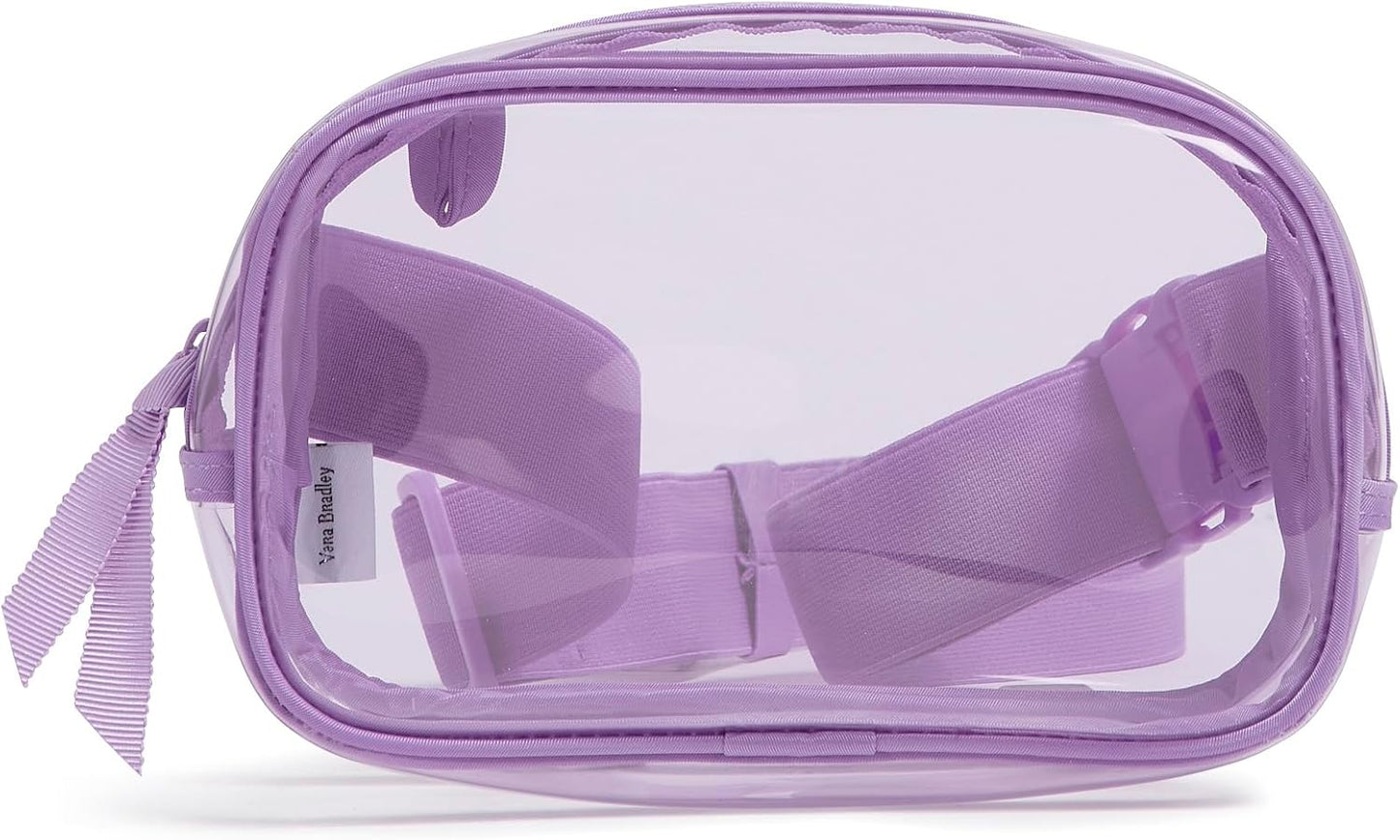 Bolsa cinturón pequeña transparente