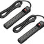 2 Regletas sobretensión 10ft 6 salidas enchufe 15A negro