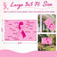 Cinta rosa poliéster 3x5ft con 2 ojales latón