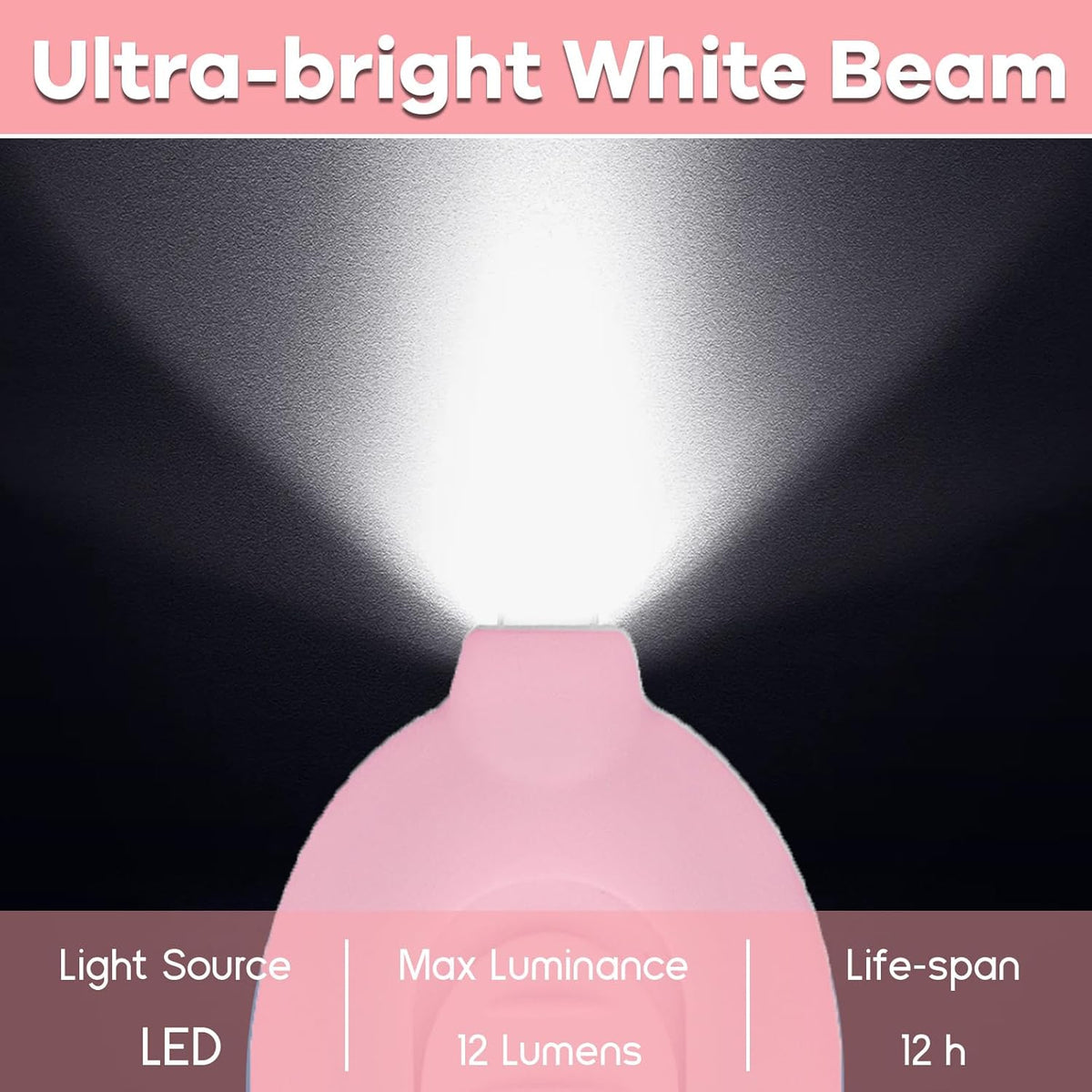 14 Llaveros LED Ultra Brillantes Con Luces Portátiles 7 Colores