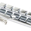 6 Cuerdas Metal Puente Rígido para Guitarra Fender