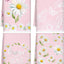 Paños de cocina florales Honoson color rosa absorbentes