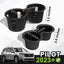 Insertos portavasos consola Honda Pilot antiderrap