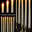 220 Velas LED Parpadeantes 11pulg Estilo Clásico Marfil