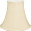 Pantalla lámpara campana beige 5x10x8.5"