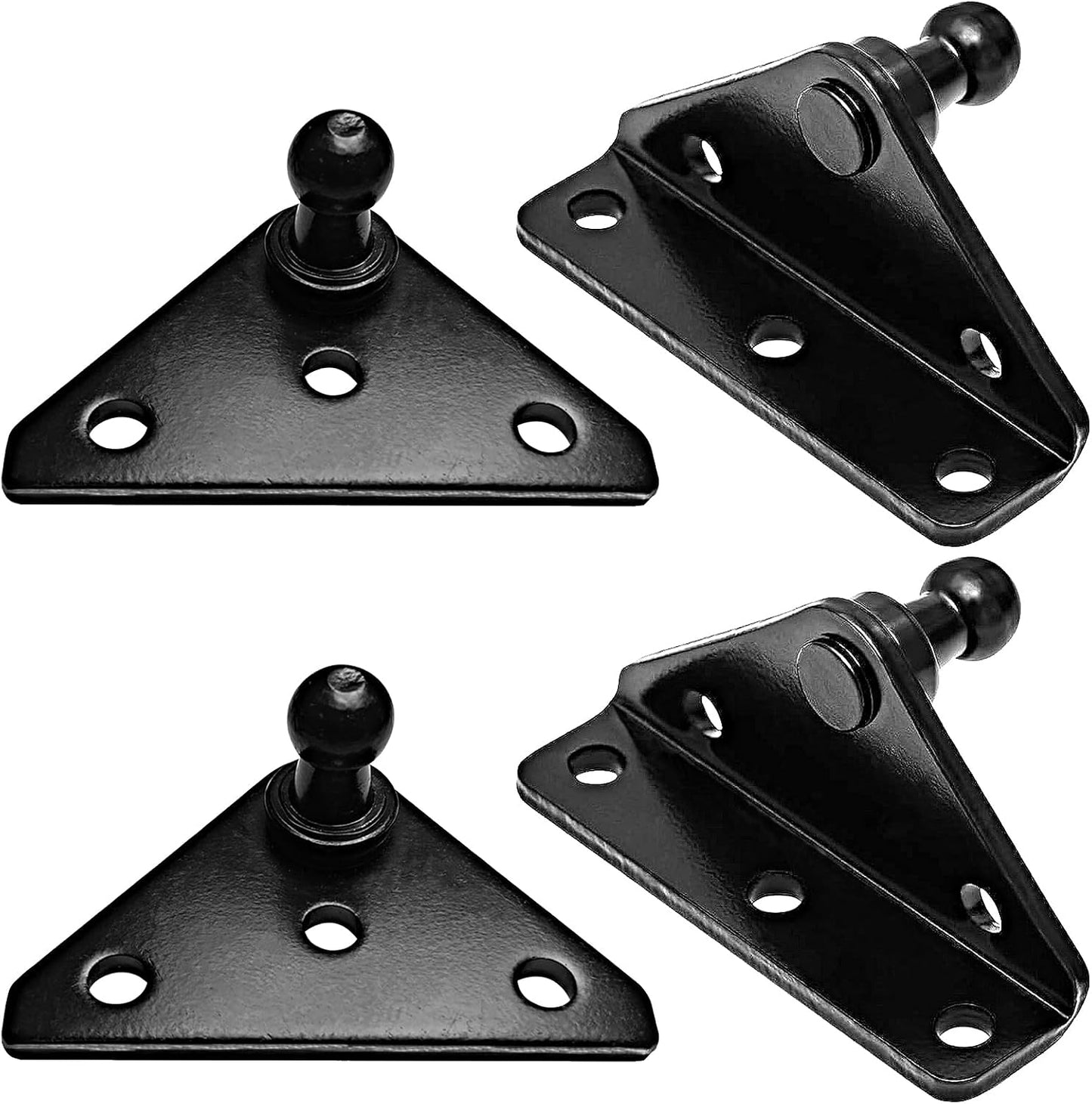 4 Soportes Perno Bola 0.394" para Amortiguador Gas