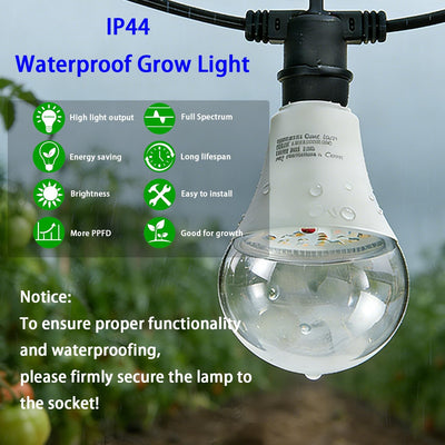 Bombilla LED A25 espectro completo para cultivo interior 15W