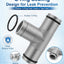 Conector manguera piscina doble sello 1.25"