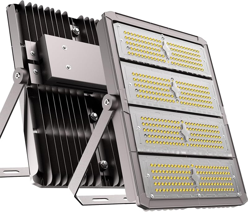 Luz inundación LED 450W IP65 soporte ajustable