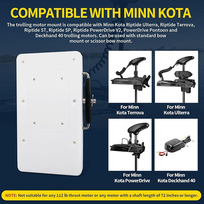 Soporte liberación rápida motor arrastre Minn Kota