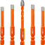 Juego 5 Brocas Diamante 1/4pulg x4pulg para Azulejos Cerámica