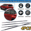 4 Pzas Burletes Ventana Honda Accord 13-18