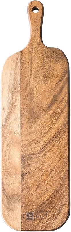 Tabla cortar madera acacia 16x4.7pulg