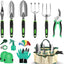 Set 19 Pzas Herramientas Jardín Acero Inox con Bolsa