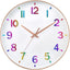 Reloj pared niños 12pulg silencioso moderno decoración