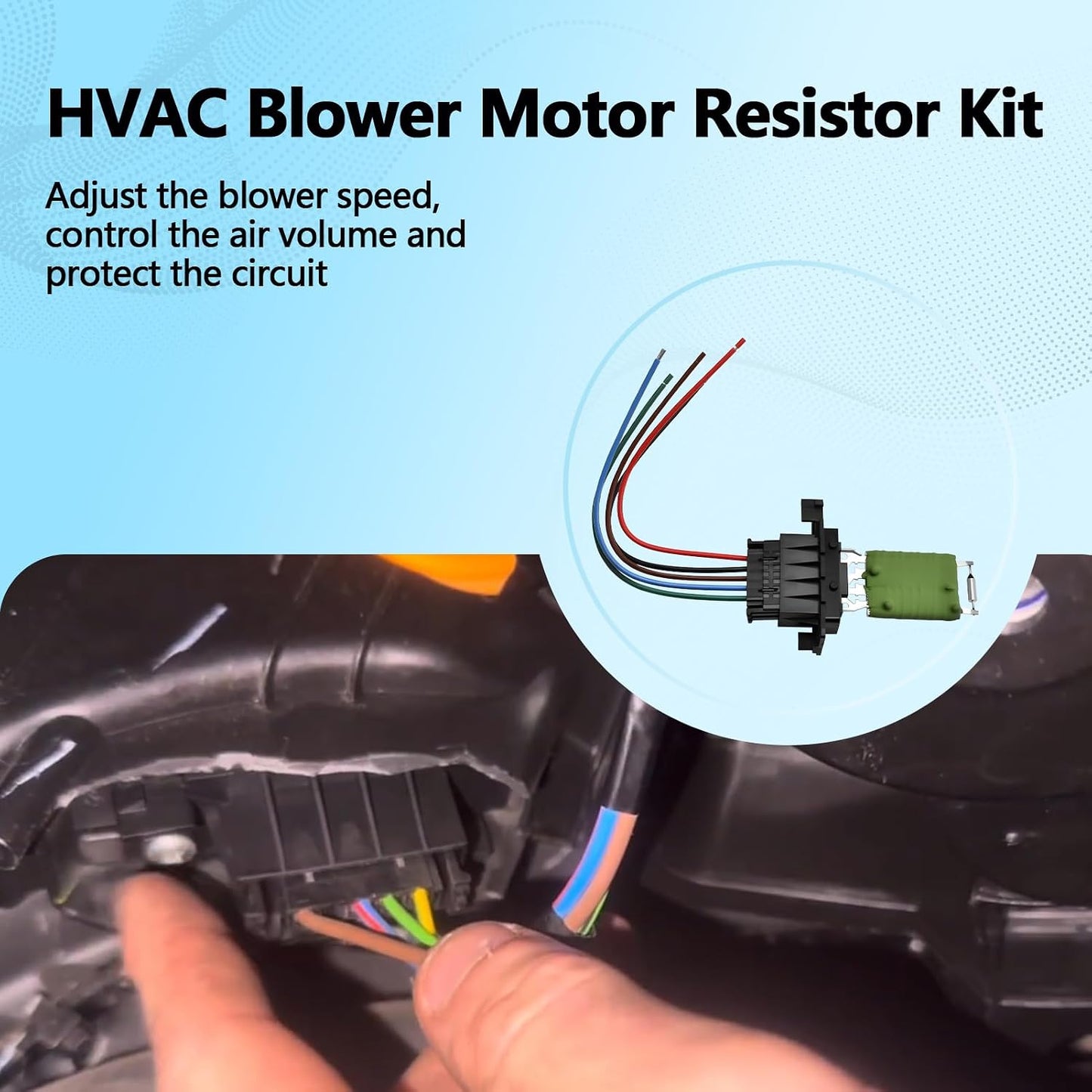 Kit resistencias motor ventilador HVAC comp Ram ProMaster