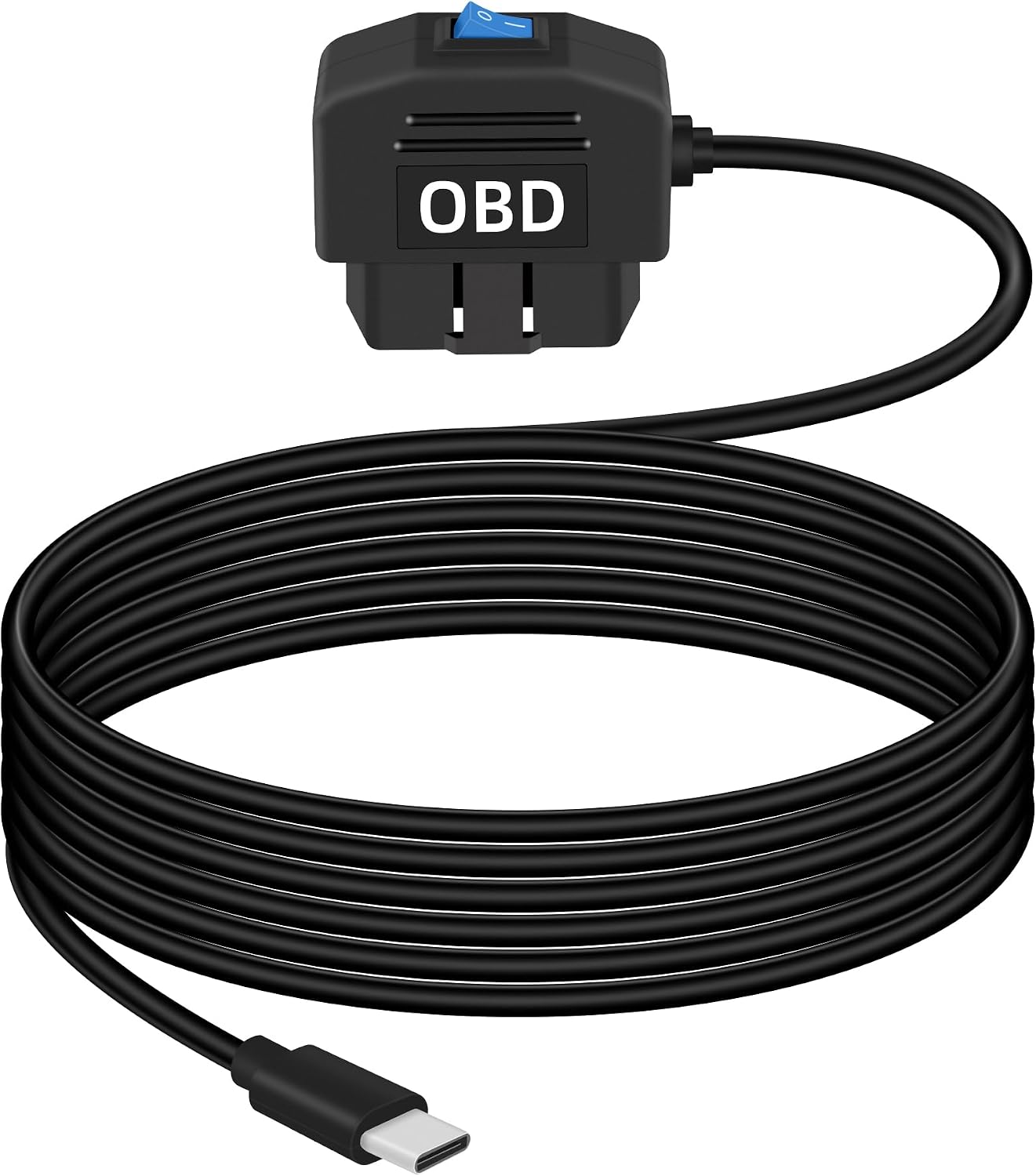 Cable OBD2 con USB C para cámara salpicadero 11.5"