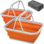 Fregadero plegable con toalla asa 9L para camping y hogar