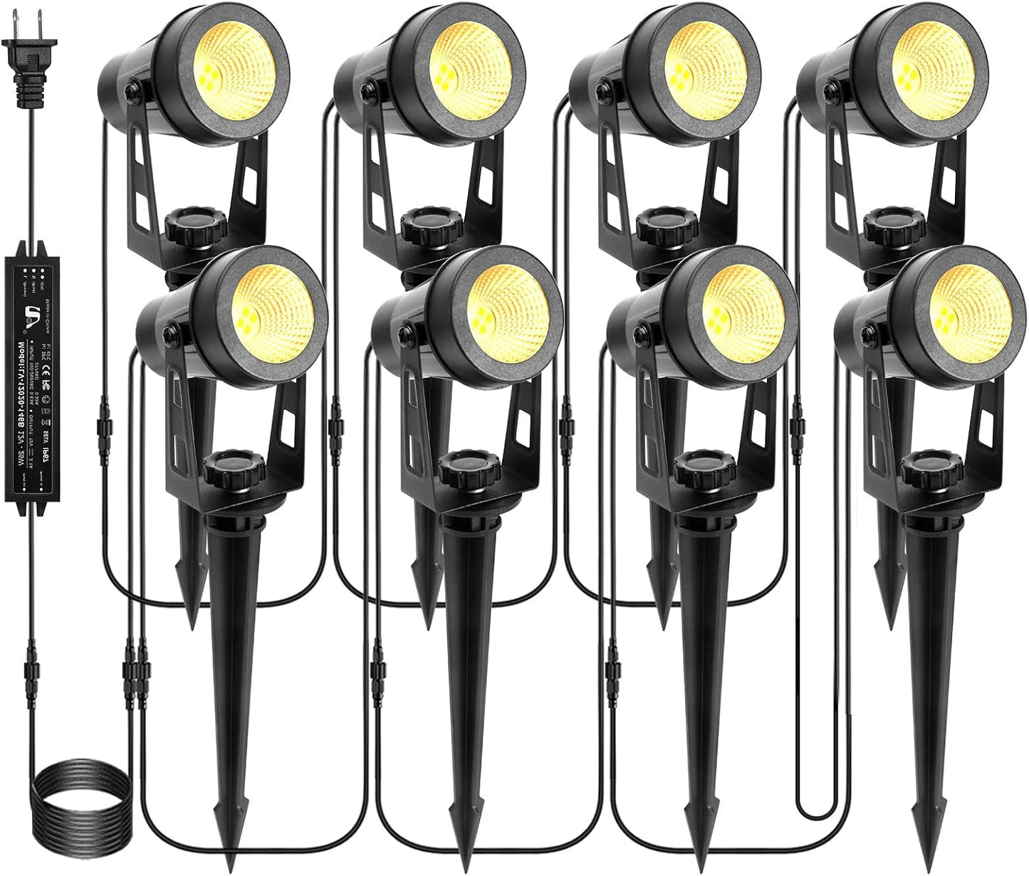 Iluminación exterior LED IP65 30W blanco cálido 90pies