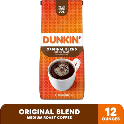 Café molido Dunkin' Original Blend tostado medio 12oz