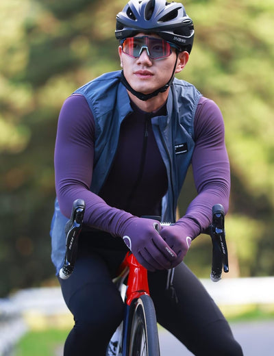 Chaleco ciclismo unisex sin mangas transpirable 2 bolsillos