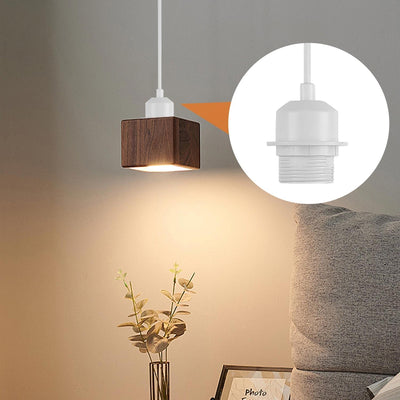 2 Luces Colgantes Vintage E27 Industrial para Cocina Bar