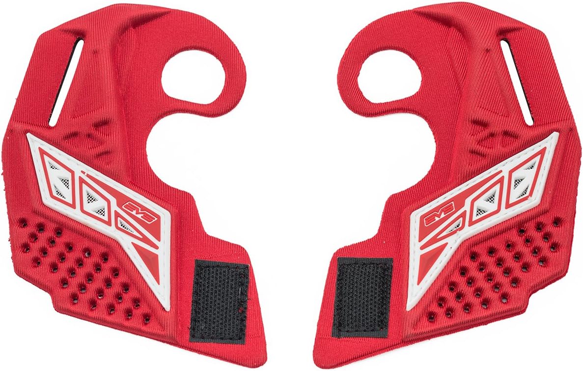 Gafas paintball orejas máscara rojo blanco